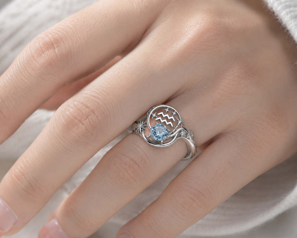 Aquarius Love Ring 1
