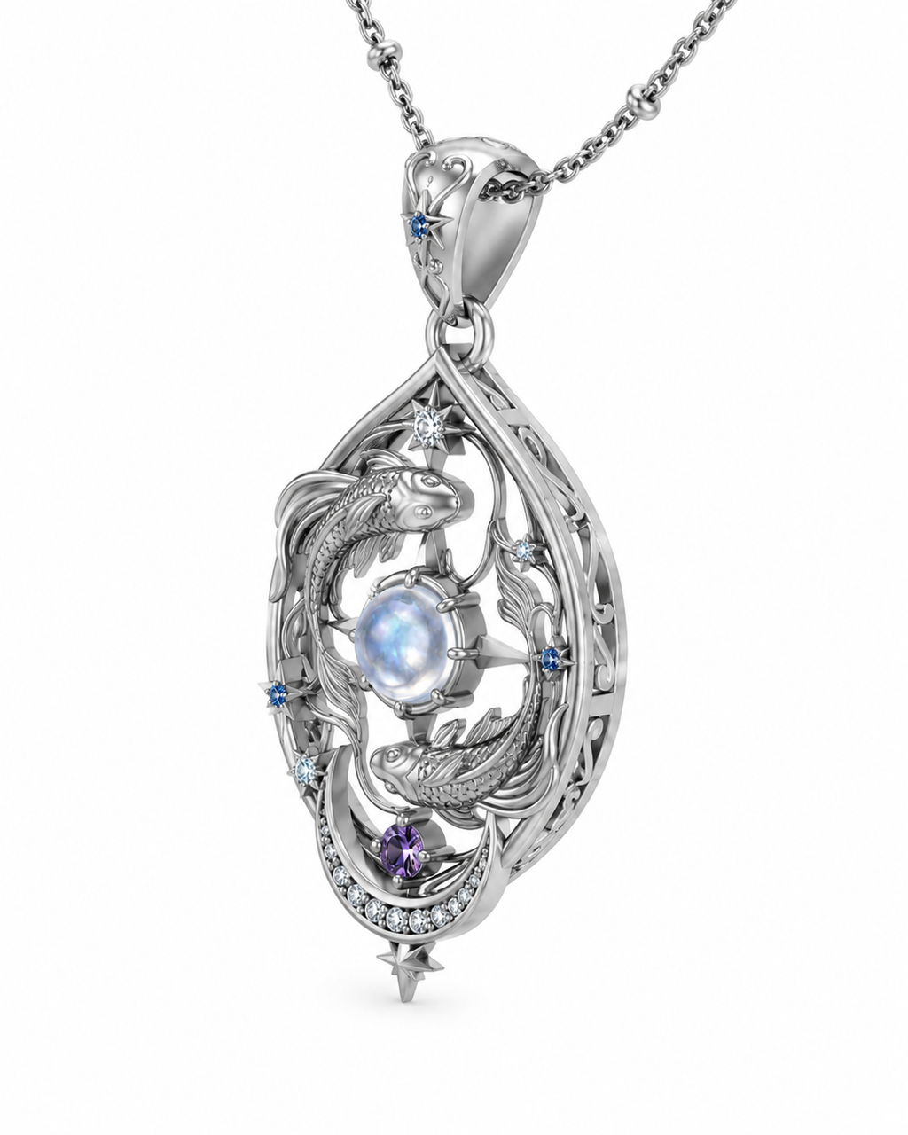 Pisces Love Necklace 1