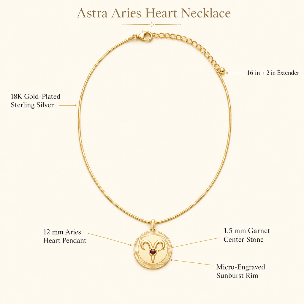 MorrowLand Aries Love Necklace 3