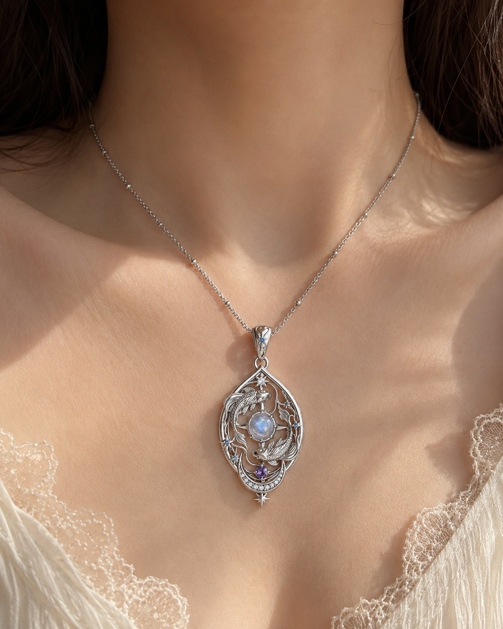 Pisces Love Necklace 2