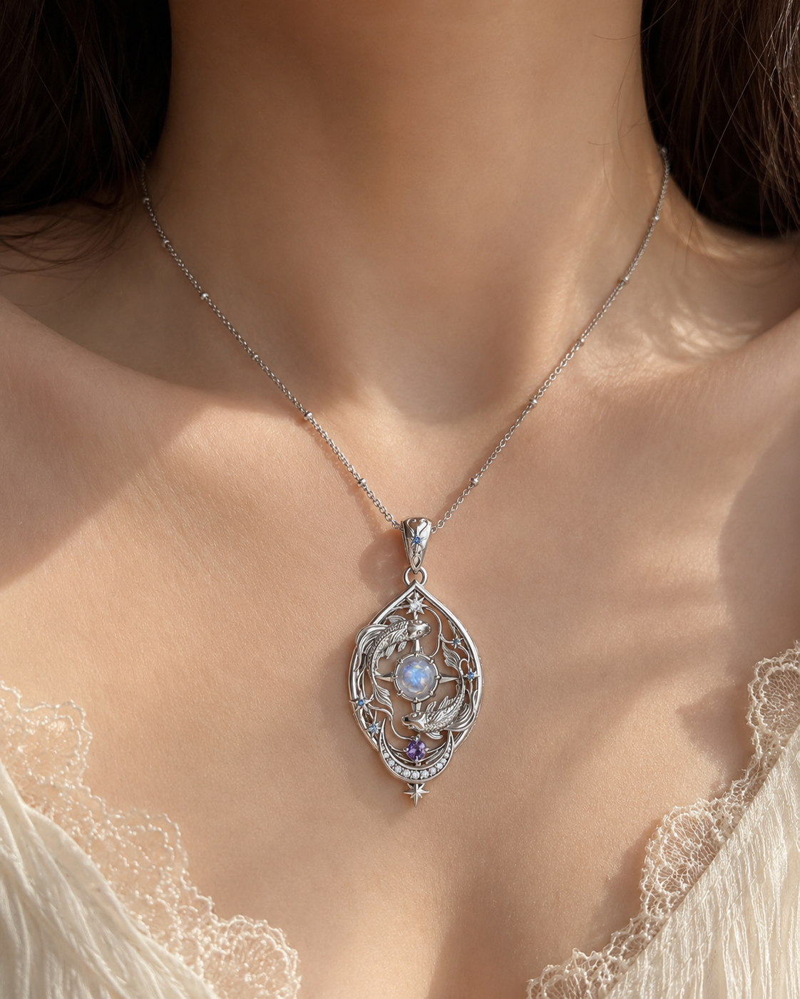 Pisces Love Necklace 2