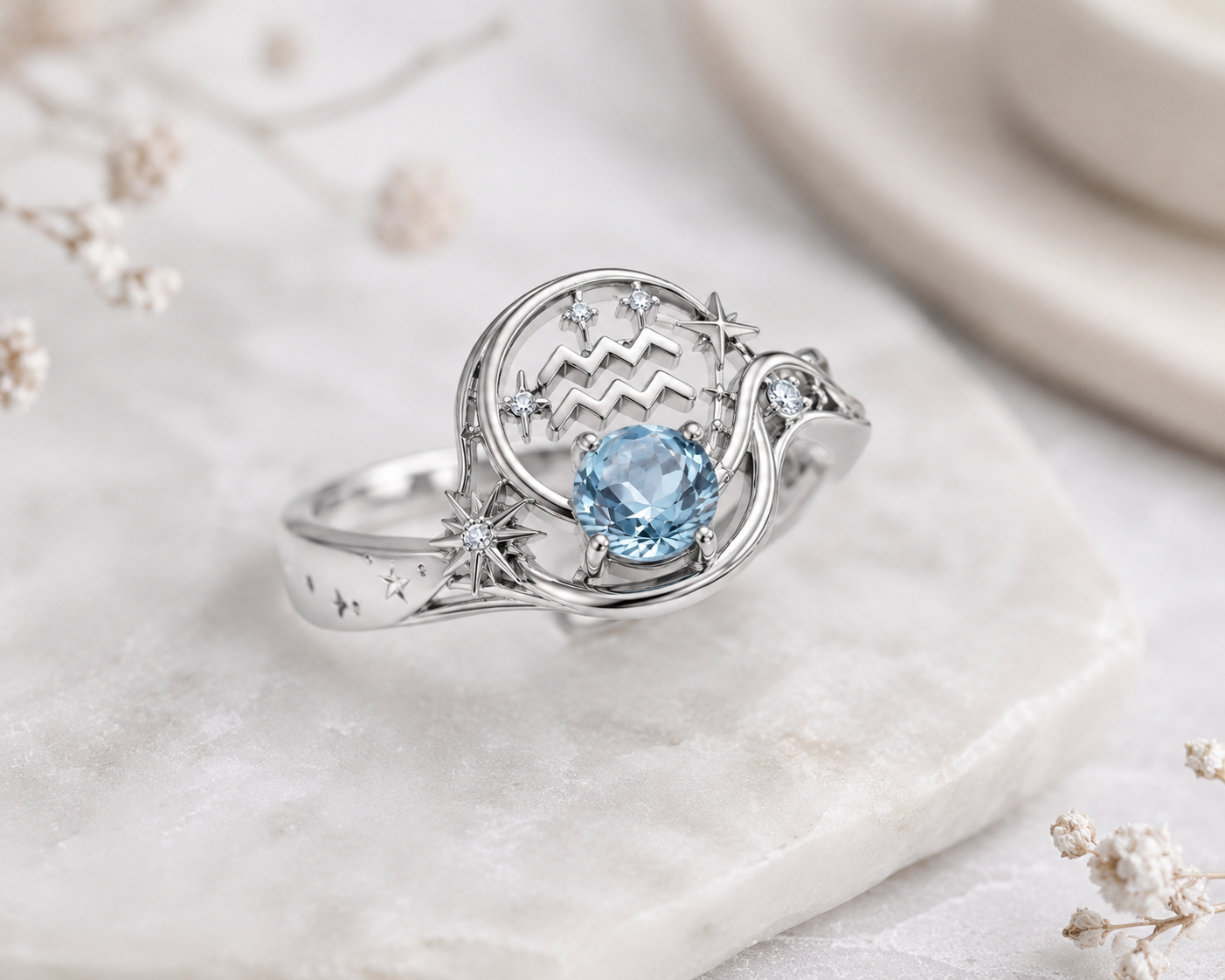 Aquarius Love Ring 3