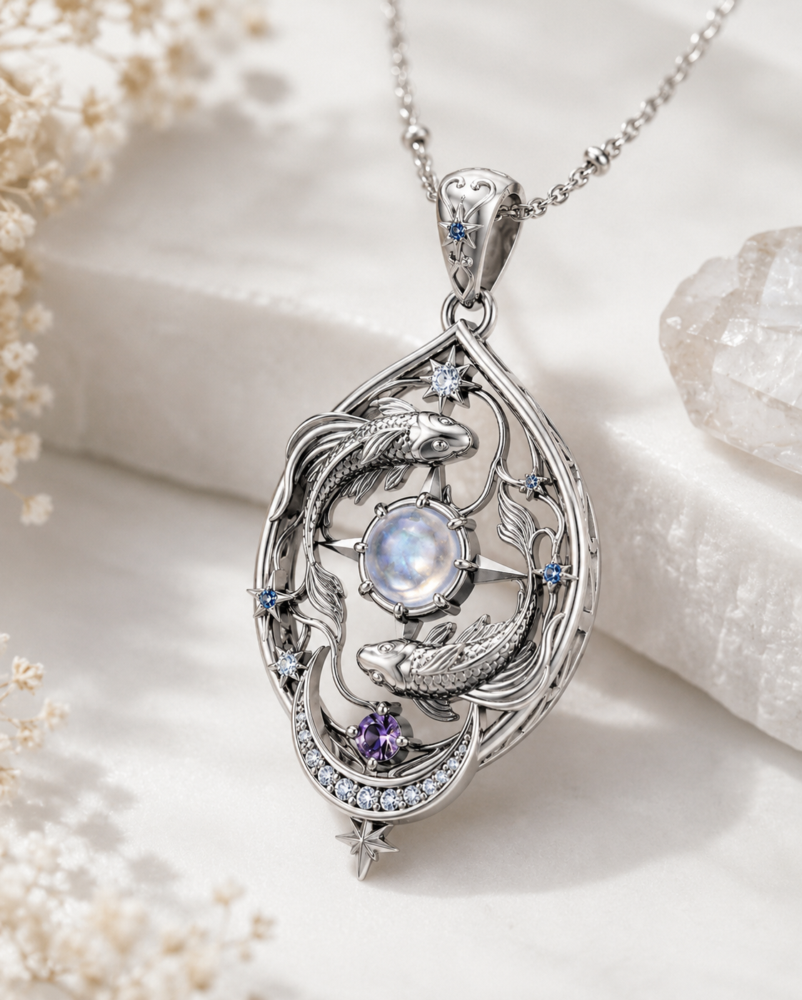 Pisces Love Necklace 3