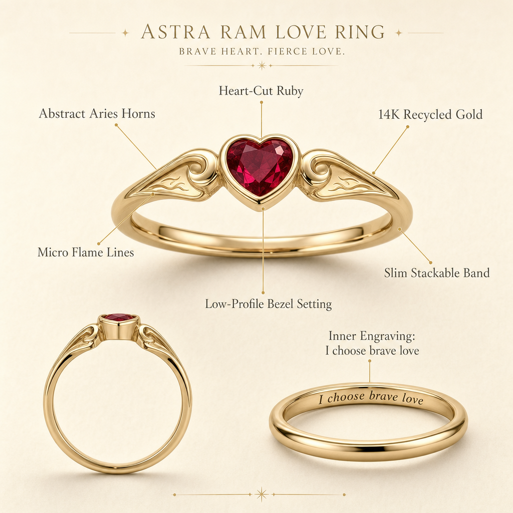 MorrowLand Aries Love Ring 2