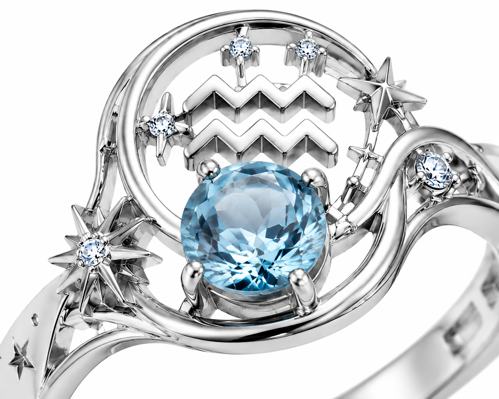 Aquarius Love Ring 5