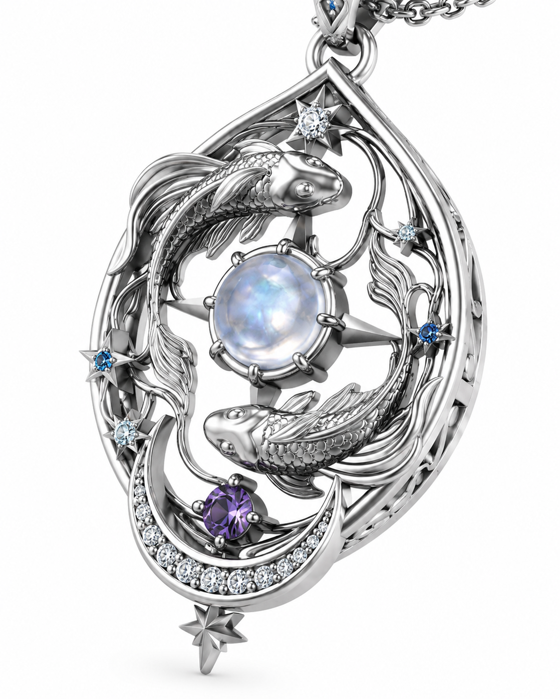 Pisces Love Necklace 7