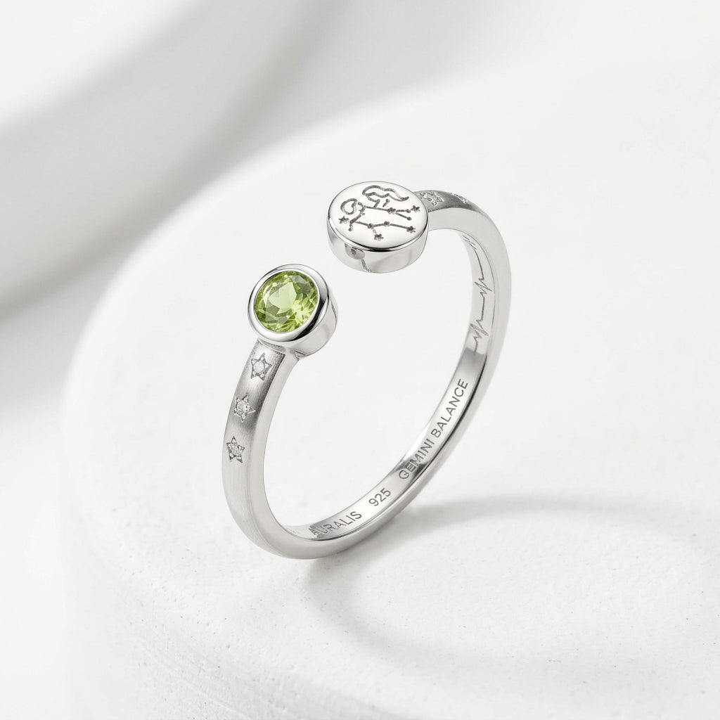 Auralis Gemini Balance Ring - 双子座健康戒指 1