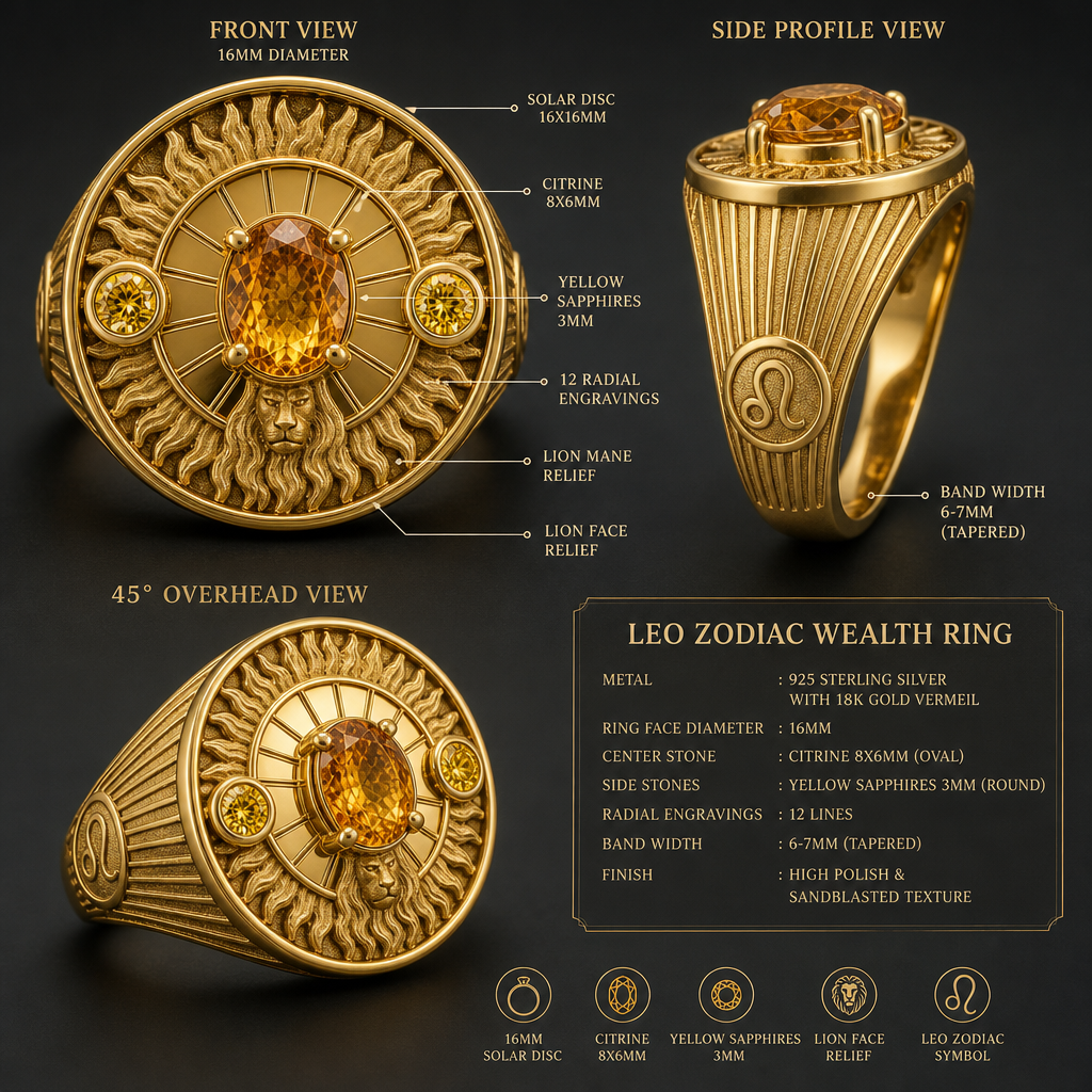 MorrowLand Leo Wealth Ring 3