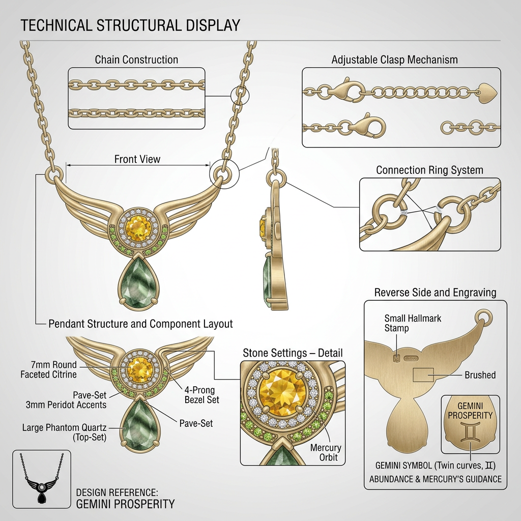 MorrowLand Gemini Wealth Necklace 3