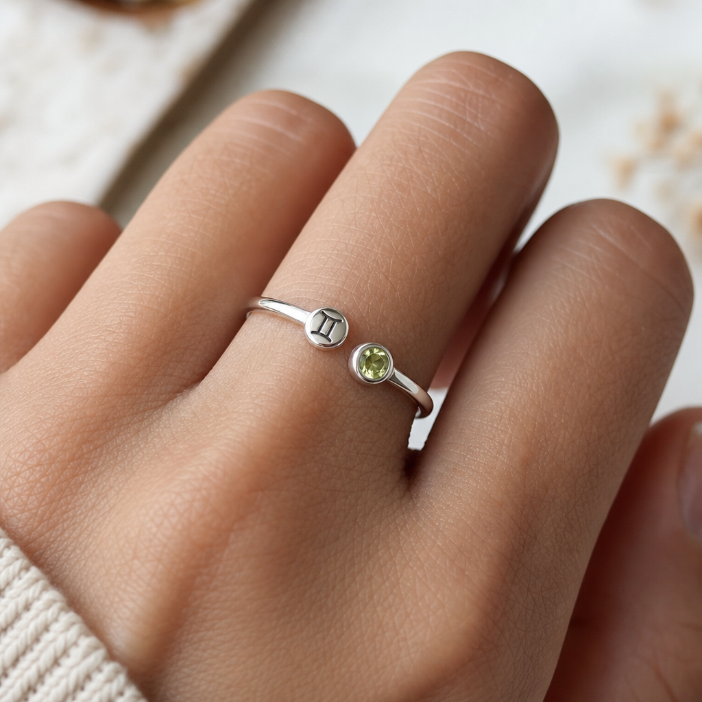Auralis Gemini Balance Ring - 双子座健康戒指 5