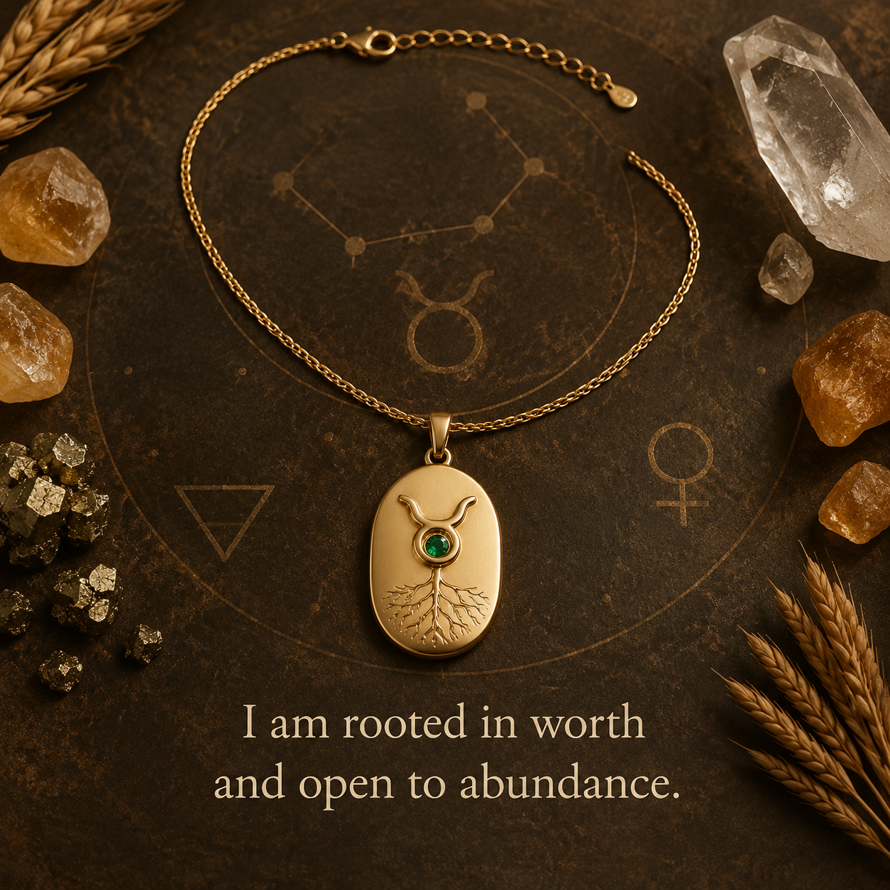 Product ID: P01_金牛座_财富_女性_项链 6
