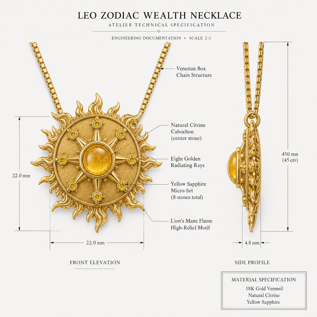 MorrowLand Leo Wealth Necklace 7