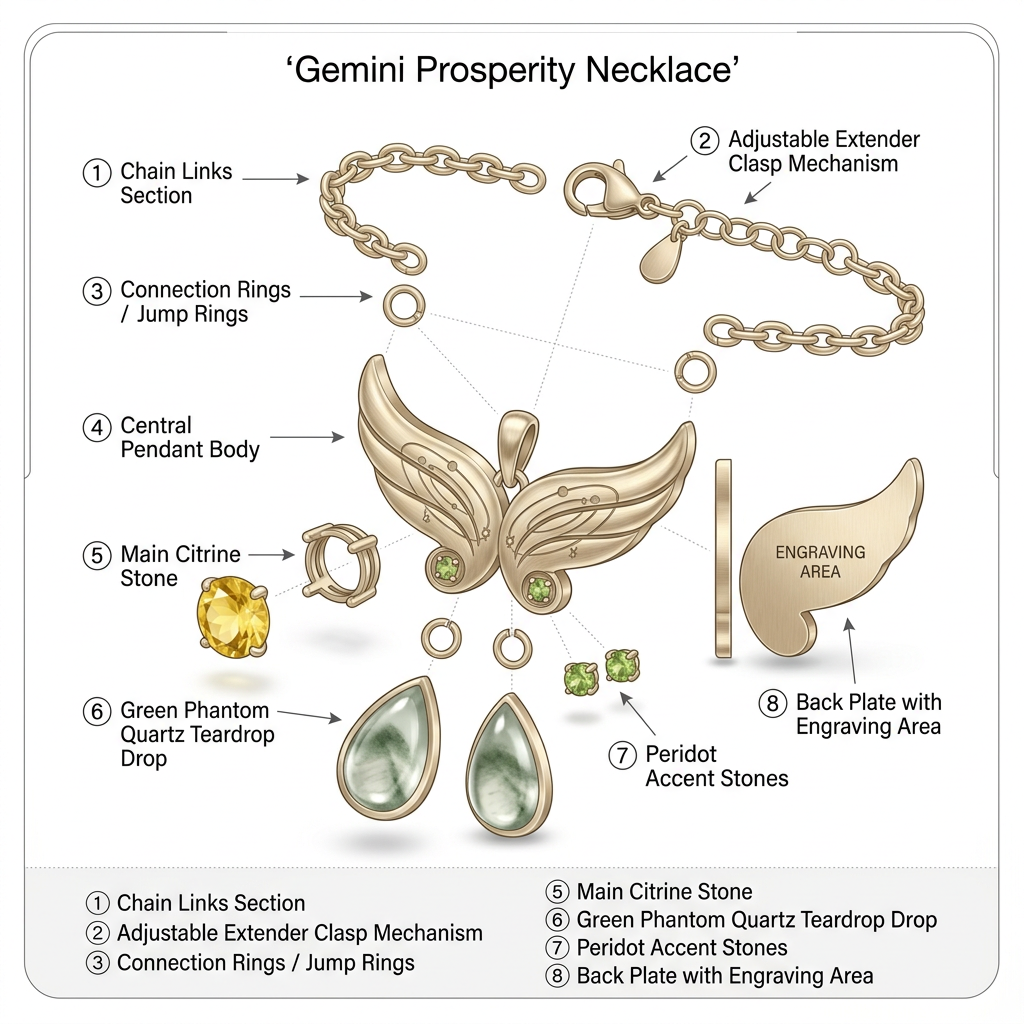 MorrowLand Gemini Wealth Necklace 7