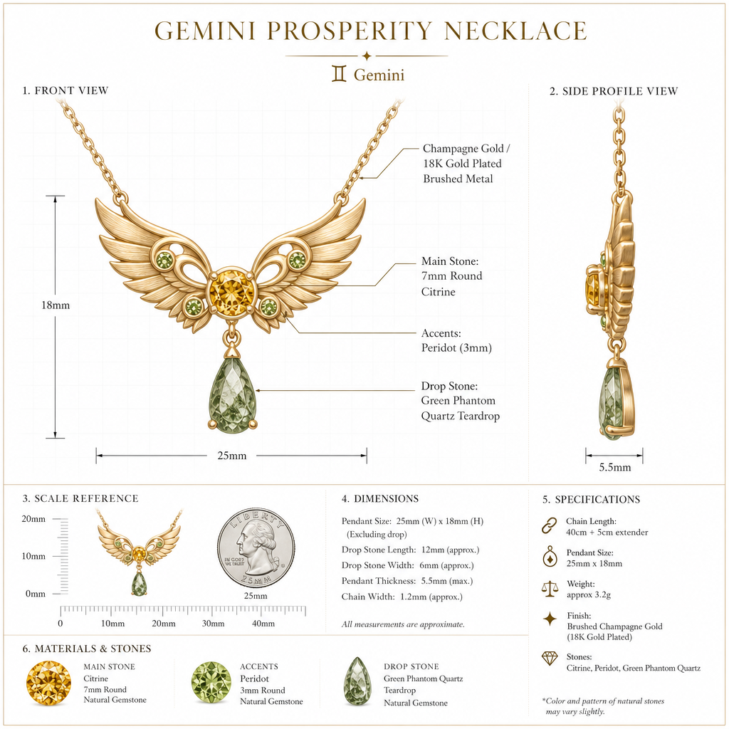 MorrowLand Gemini Wealth Necklace 8