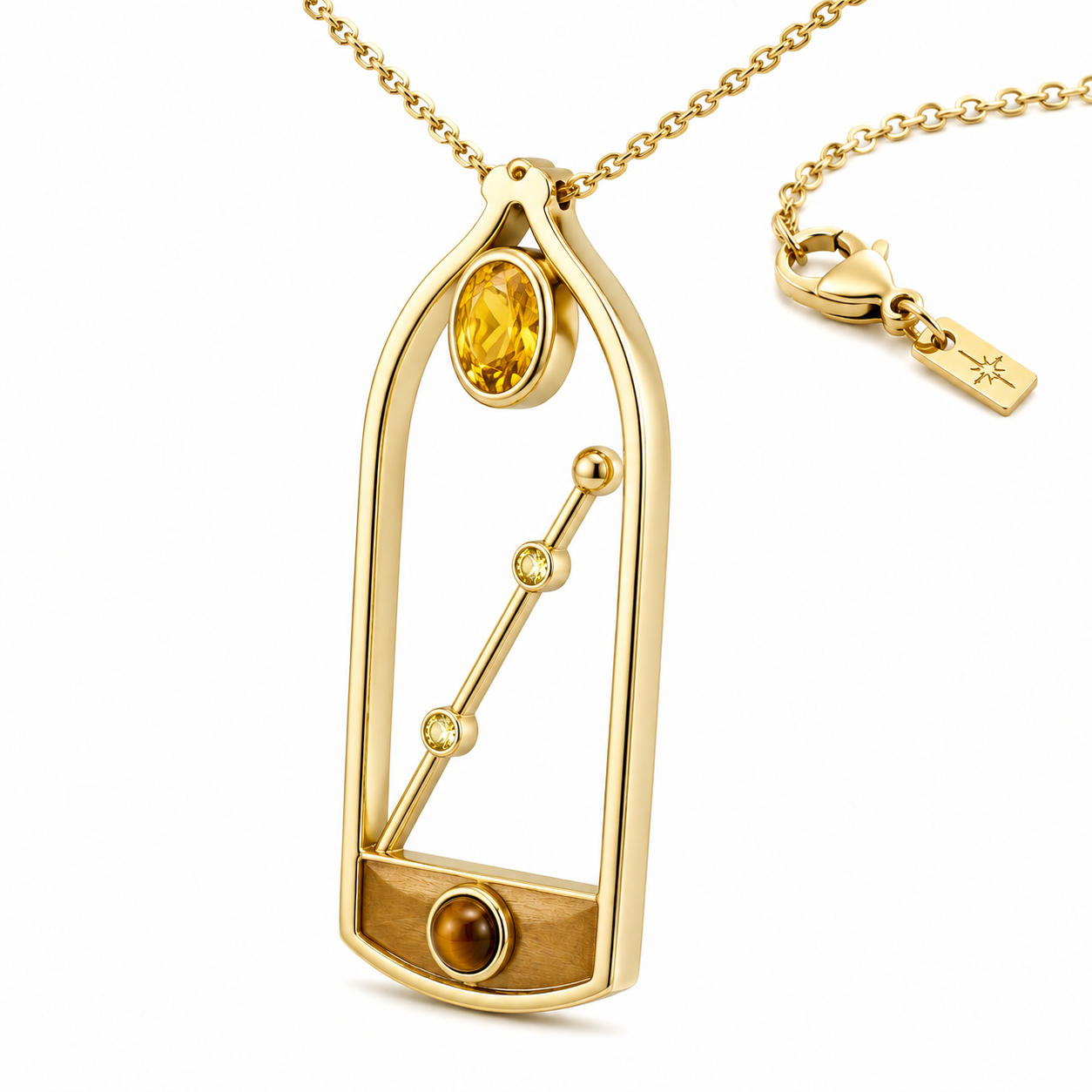 Fortuna Arcus — The Sagittarius Prosperity Gate Necklace 2