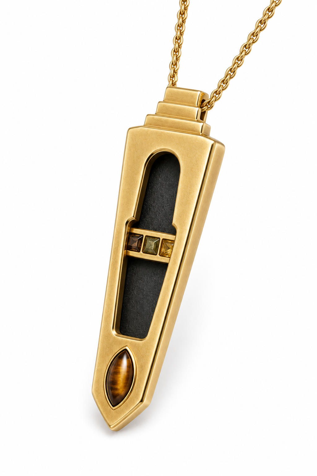 Nisaba Deep Ledger Scorpio Wealth Necklace 3