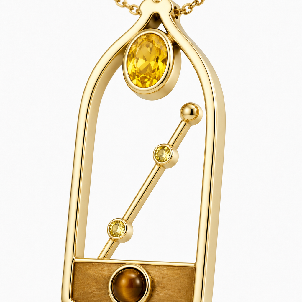 Fortuna Arcus — The Sagittarius Prosperity Gate Necklace 3