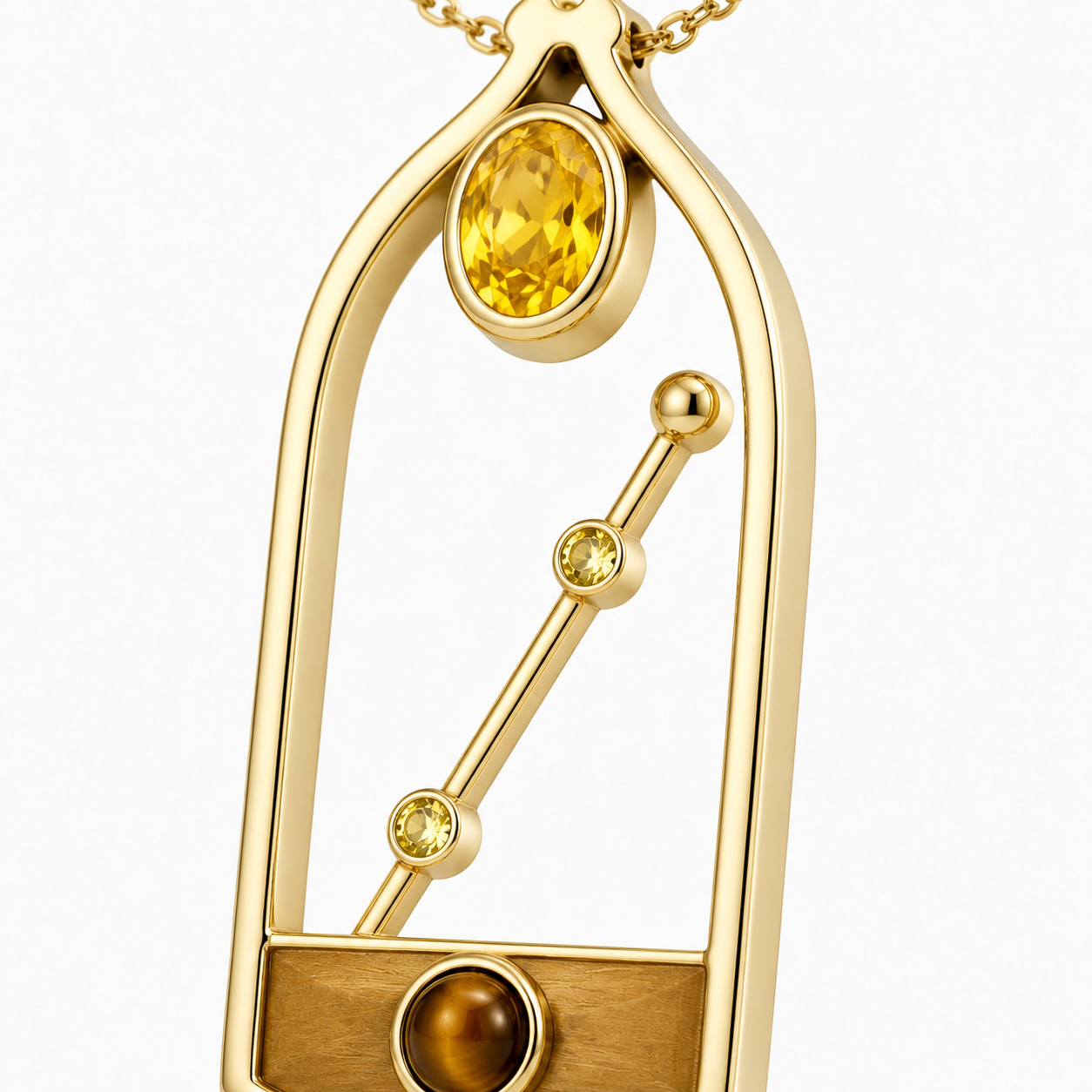 Fortuna Arcus — The Sagittarius Prosperity Gate Necklace 3