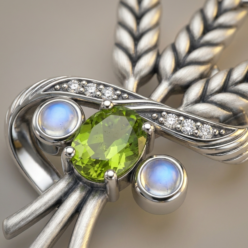 The Albedo Amulet — Virgo Wellness Pendant 3