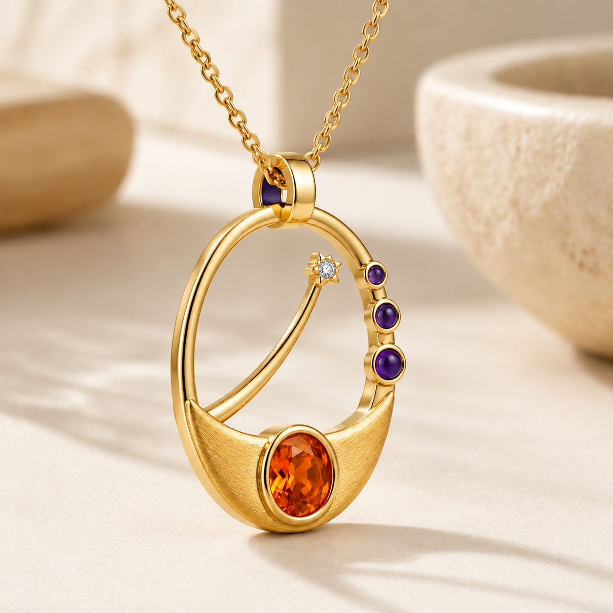 Asterion Flight — The Sagittarius Vitality Necklace 4