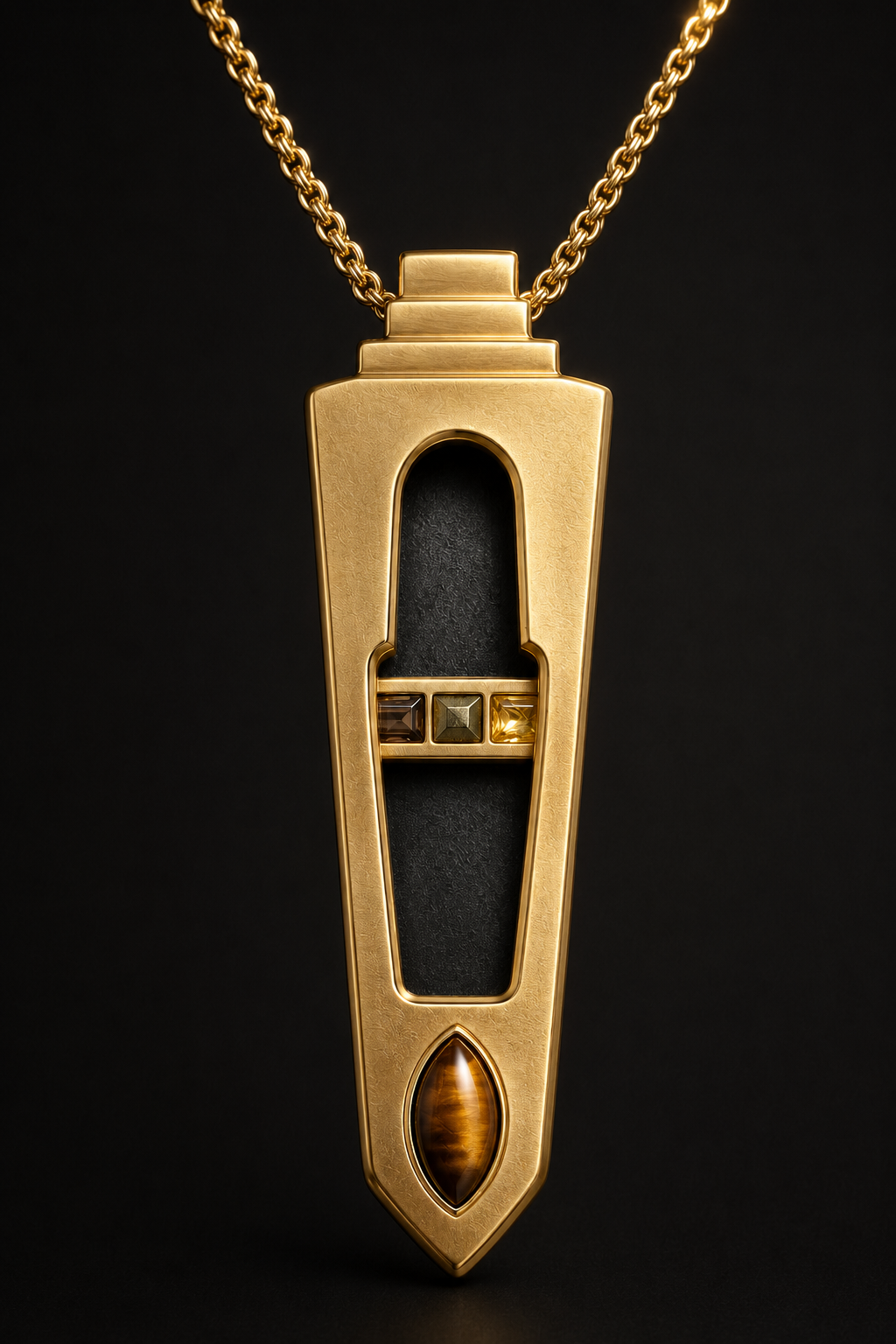 Nisaba Deep Ledger Scorpio Wealth Necklace 5