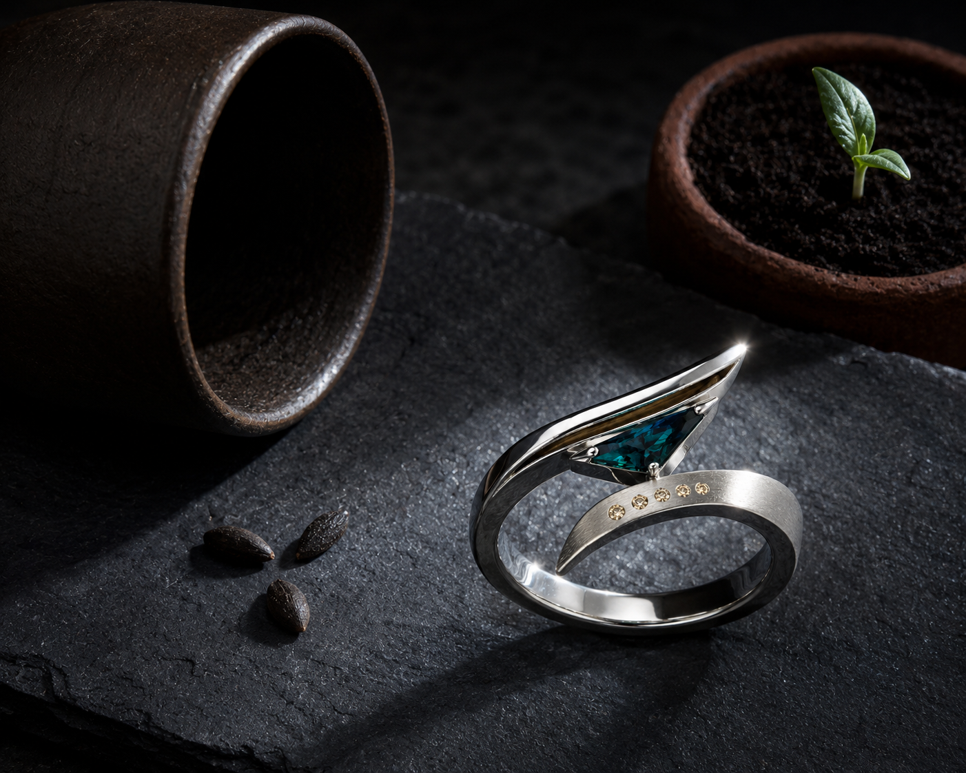 Mtkvari Deep Treasury Scorpio Wealth Ring 5