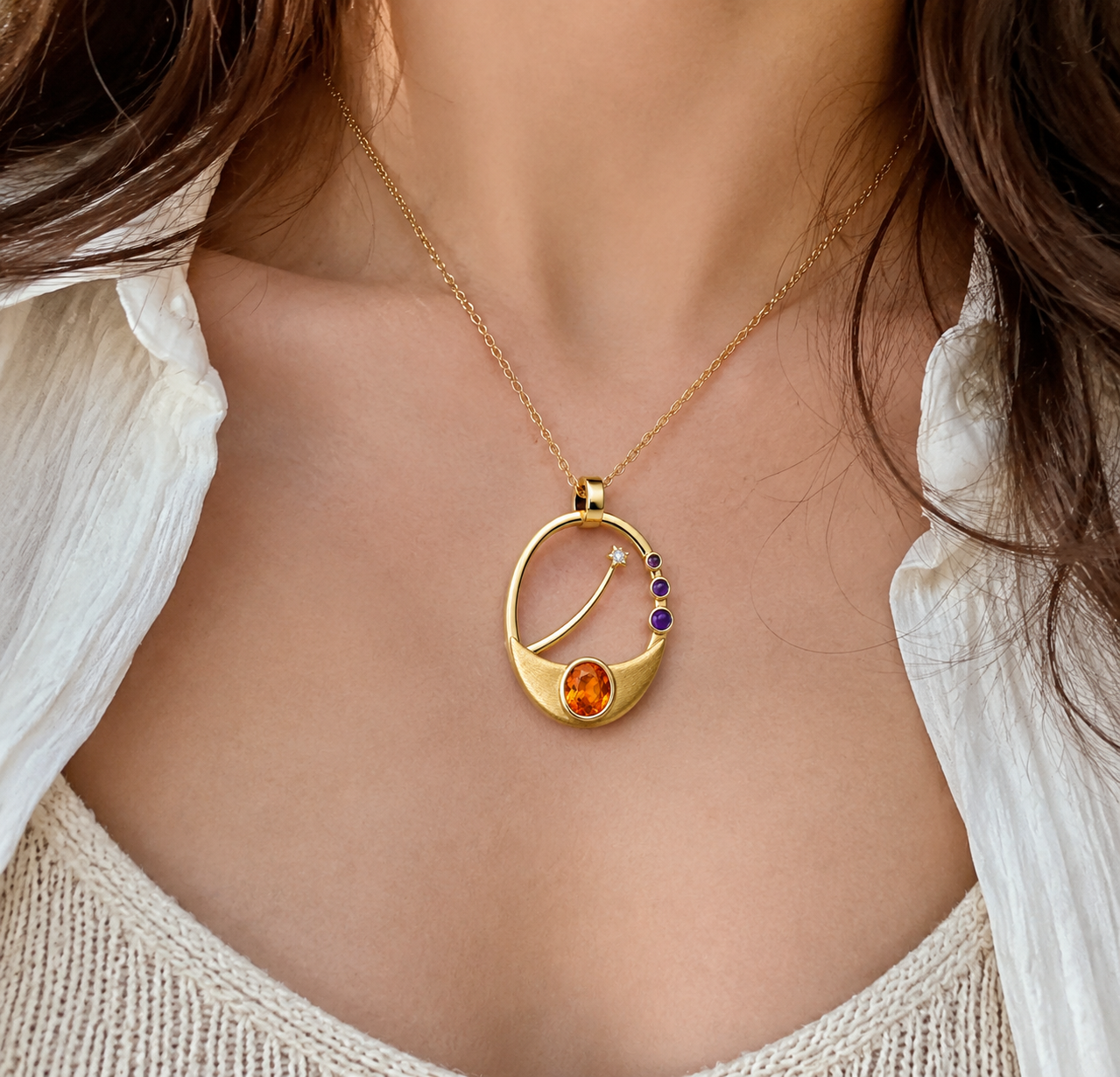 Asterion Flight — The Sagittarius Vitality Necklace 5