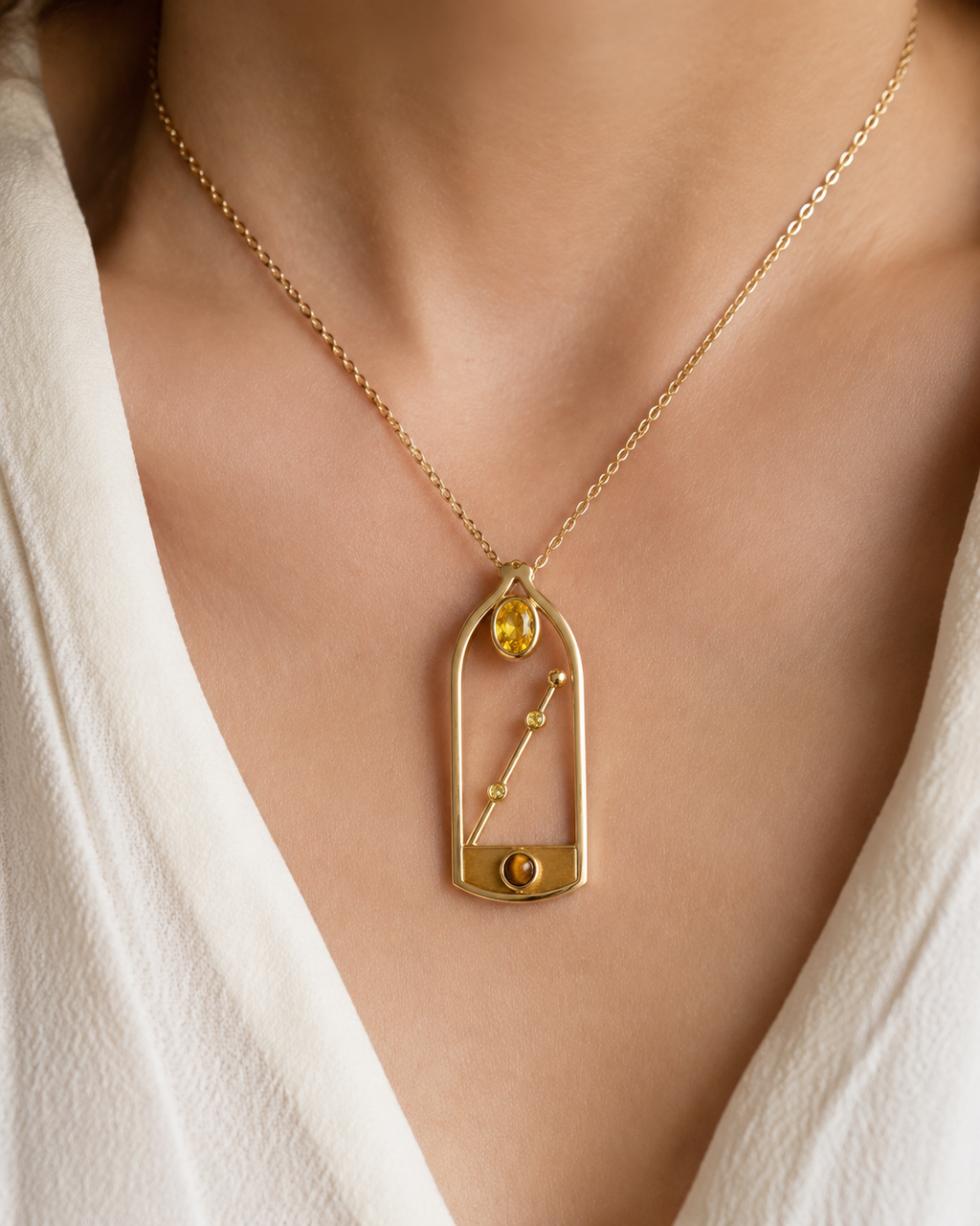 Fortuna Arcus — The Sagittarius Prosperity Gate Necklace 5